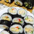 ❤mina❤'s cooksnap of when they made 巻き寿司（太巻き）～恵方巻きにもＯＫ～.