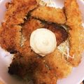 さっちゃんけんちゃん's cooksnap of when they made 男のマグロソースカツ丼.