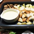 かーまーりーのママ's cooksnap of when they made チーズフォンデュをするときの裏技.