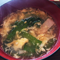 たあみな's cooksnap of when they made 栄養満点☆野菜を切るだけ！小松菜の卵とじ.