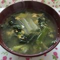 mario大好き's cooksnap of when they made 生姜入り♡卵とほうれん草の白だしスープ.