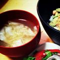 ＊naa's cooksnap of when they made 簡単★餃子の皮でワンタンスープ.