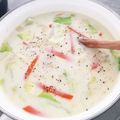 サハラ砂漠's cooksnap of when they made 白菜のミルクスープ.