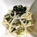 丸はる's cooksnap of when they made うま旨☆簡単 もやしとほうれん草のナムル.