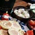 tomo.g's cooksnap of when they made ☆サーモンとカニのタルタル☆.