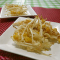 赤い電話's cooksnap of when they made 安ウマ♪コーンともやしのかきあげ.