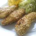 にゃぁくん's cooksnap of when they made ささみのゴマつけて焼き☆.