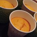 クック6CKFEB☆'s cooksnap of when they made 一個まるごと使う！紙コップかぼちゃプリン.