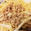 クックMA37UT☆'s cooksnap of when they made 超簡単！パパっとジャガイモとひき肉パスタ.
