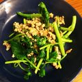 クックSOJGBF☆'s cooksnap of when they made 豚ひき肉とクレソンの塩ガーリック炒め♫.