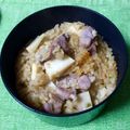 あてぽ's cooksnap of when they made 圧力鍋でもちもち中華おこわ.