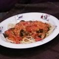 あつ～'s cooksnap of when they made ほうれん草と海老のトマトクリームパスタ.
