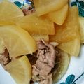 アチシ666's cooksnap of when they made 大根と豚肉のメインになる甘辛煮。.