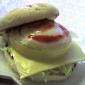 happyblessing's cooksnap of when they made 目玉焼き・・・ちょっと見栄え良く^.^;.