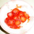 白いぐれーぷ's cooksnap of when they made いちごソース(果肉入り).