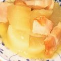 1966さくら's cooksnap of when they made 大根とベーコンのトロトロ煮込み.