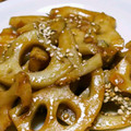 kaachannnn's cooksnap of when they made 蓮根の韓国風炒め.