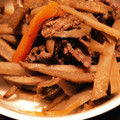 yuri827's cooksnap of when they made 牛肉とごぼうのしぐれ煮風♥.