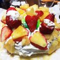 クックLO9AKL☆'s cooksnap of when they made いちごのショートケーキ☆.