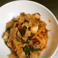 のえもゆ's cooksnap of when they made 美人COMPANY　ネギタコ豚キムチ丼.