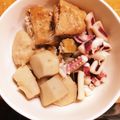 みけちゃたろう's cooksnap of when they made 秋の贈り物！いかと里芋と油揚げの煮物.