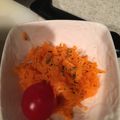むちん質's cooksnap of when they made 簡単！デリ風にんじんサラダ.