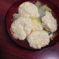 ajun0219's cooksnap of when they made 白菜と鶏団子の春雨たっぷりスープ♪♪.