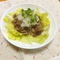 ネコかえる's cooksnap of when they made 牛おろしねぎポン.