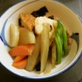 Hirarinn☆'s cooksnap of when they made ごぼう・ささげ・練り物の煮物.