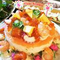 姫天ママん's cooksnap of when they made 春のちらし寿司ケーキ.
