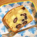 m_k_'s cooksnap of when they made さつまいもと黒豆のパウンドケーキ.