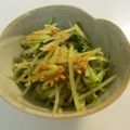 ☆Rokko☆'s cooksnap of when they made シャキシャキ♪水菜のごまあえ♪.