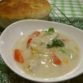 赤い電話's cooksnap of when they made 濃厚！簡単！失敗しないクリームシチュー♡.