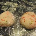 ジョングレ's cooksnap of when they made 紅生姜とお茶漬けのおにぎり.