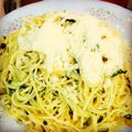 kaokaofood's cooksnap of when they made 大葉だけパスタ.