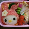 sakuraさくら's cooksnap of when they made 【ｷｬﾗ弁】マイメロ弁当♥.