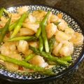 ぐーたらレシピ研究所's cooksnap of when they made エビがいい味出してる♪アスパラ炒め.