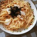 あーもこ's cooksnap of when they made ずぼらなイカと明太子のパスタ☆.