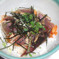 広島みかん's cooksnap of when they made かつおのたたきの韓国風丼.