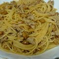 fukudoru's cooksnap of when they made 食欲そそるピリ辛☆鶏そぼろ納豆パスタ.