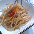 oBsession's cooksnap of when they made 素材が生きてる！！きんぴらごぼう.