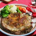 うわさの姫子's cooksnap of when they made フライパンで簡単！骨付きローストチキン.
