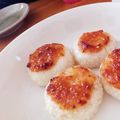 たかちくん's cooksnap of when they made 五平餅風 焼きおにぎり♪.