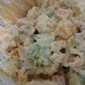 akixas's cooksnap of when they made さつまいもとかぼちゃのツナマヨサラダ.