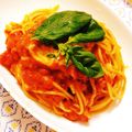 KaNaKo”'s cooksnap of when they made トマトたっぷりモッツァレラチーズパスタ！.