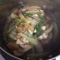 みんちあ83's cooksnap of when they made 白菜と油揚げとエリンギの煮浸し.