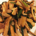 かこみ's cooksnap of when they made 簡単美味しいニラとエリンギのマヨポン炒め.