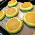 まるめろぱん's cooksnap of when they made 平焼き抹茶あんぱん.