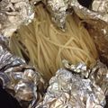 yuinishida's cooksnap of when they made トースターで簡単☆鮭のホイル焼き.