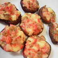 harmony930's cooksnap of when they made 簡単おつまみ！椎茸のグラタン風.